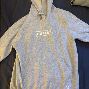 Hurley Light Gray Pullover Hoodie
